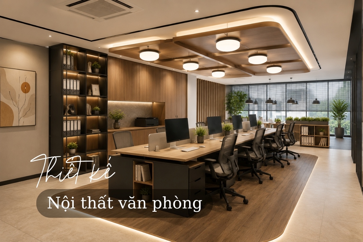 Thiết kế nội thất văn phòng chuyên nghiệp