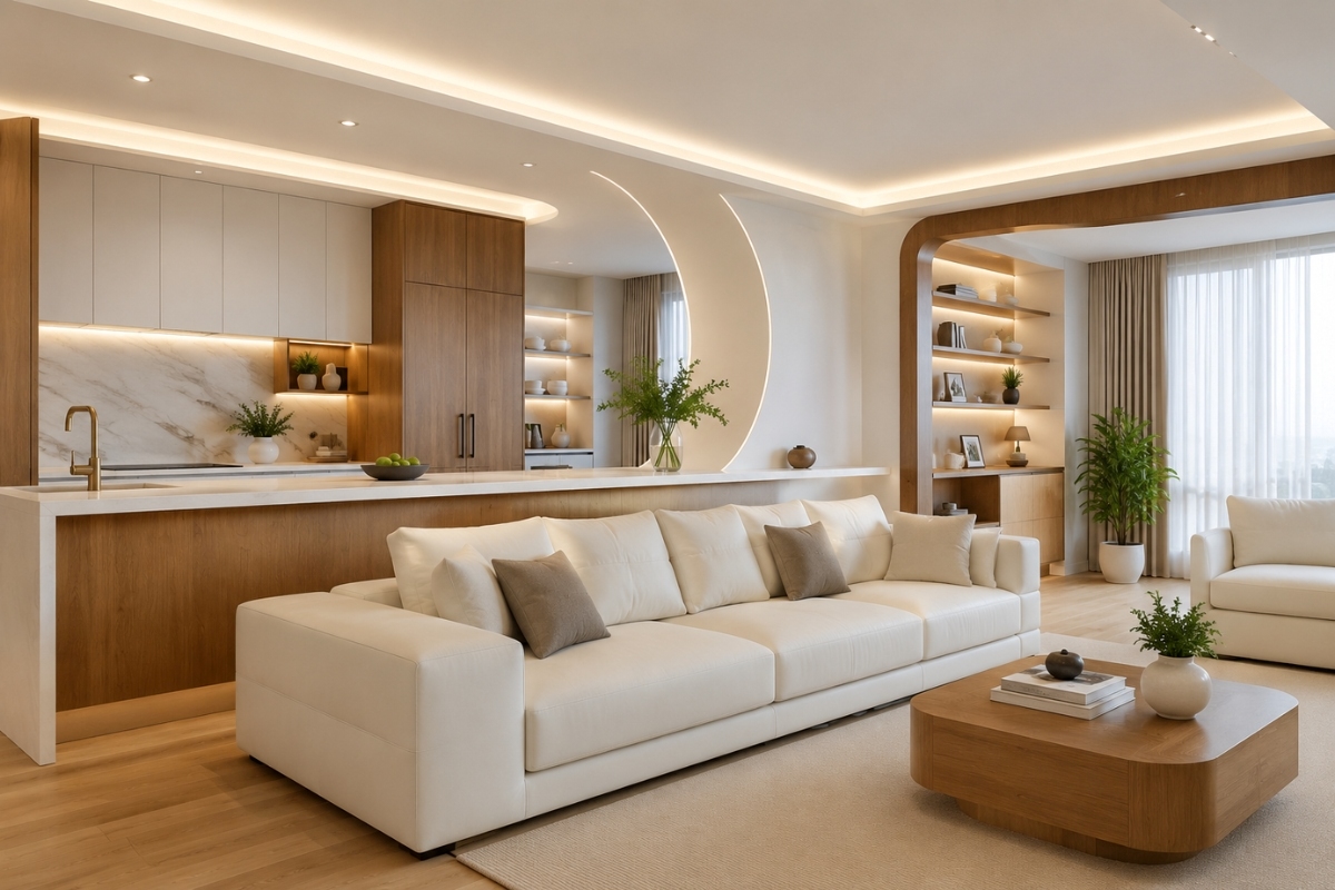 Những lợi ích nổi bật khi thiết kế nội thất