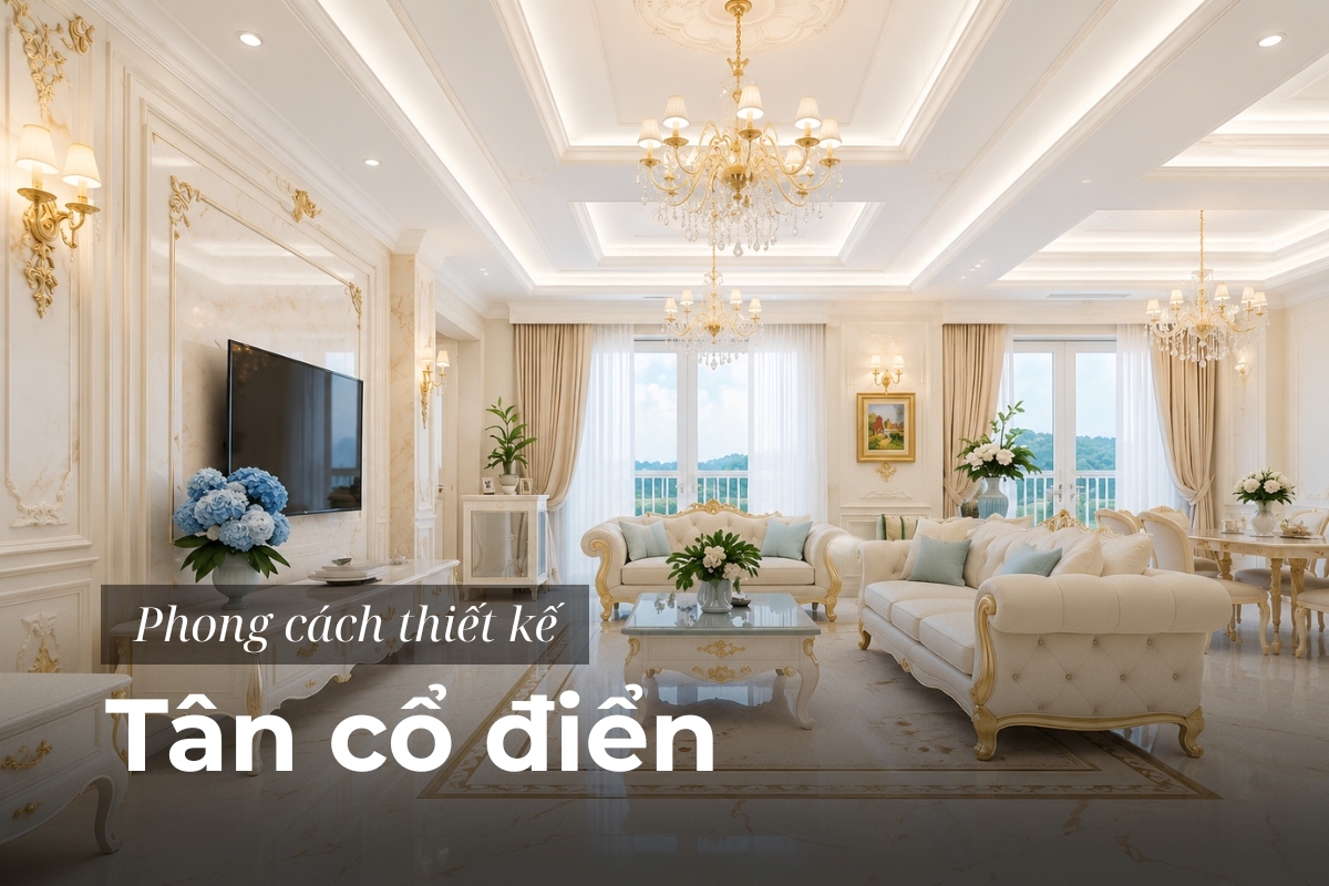 Nét sang trọng vượt thời gian của Tân cổ điển
