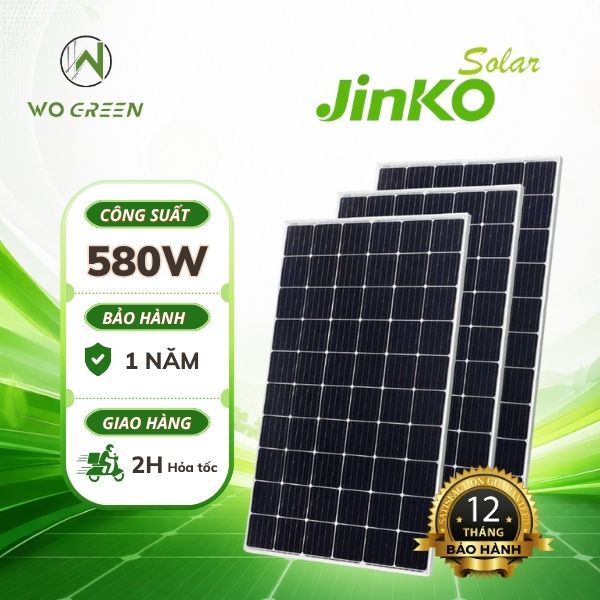 Pin Jinko 580W | Pin N-Type