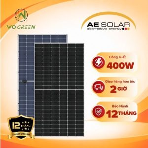 Pin năng lượng mặt trời 400W | Pin AE Solar 400W