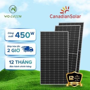 Tấm Pin Canadian 450W (HIKU MONO 450W)