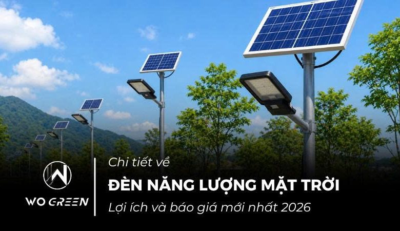 Đèn năng lượng mặt trời: Lợi ích và báo giá mới nhất