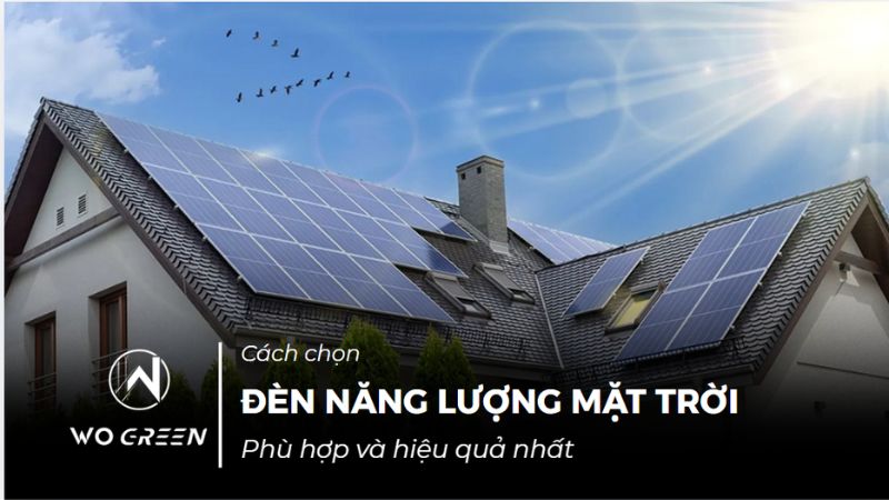 Cách chọn đèn năng lượng mặt trời