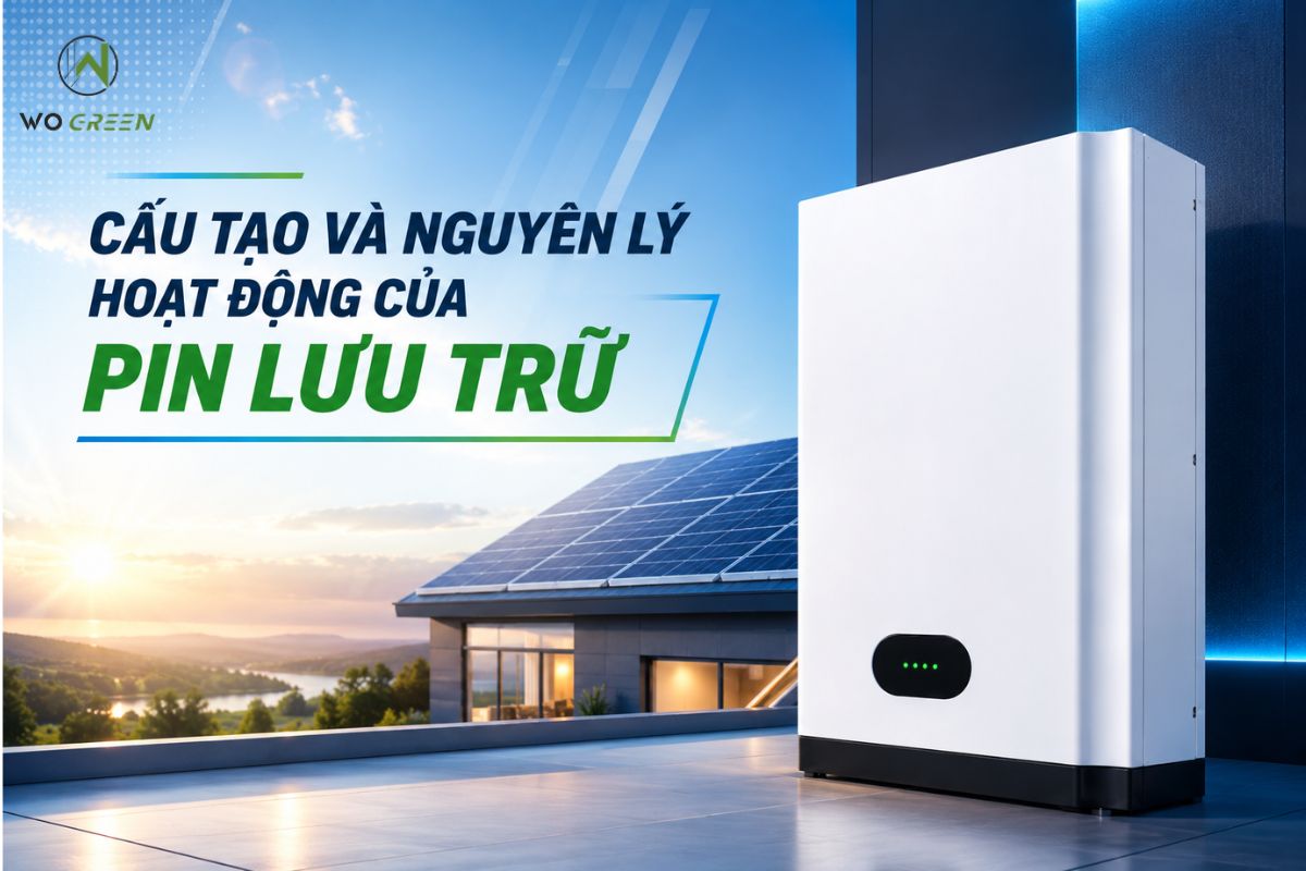 Cấu tạo và nguyên lý hoạt động của pin lưu trữ