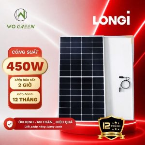 Tấm pin mặt trời LONGi 450W