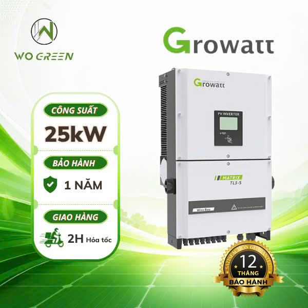 Biến tần Growatt 25kW (25000TL3-S)
