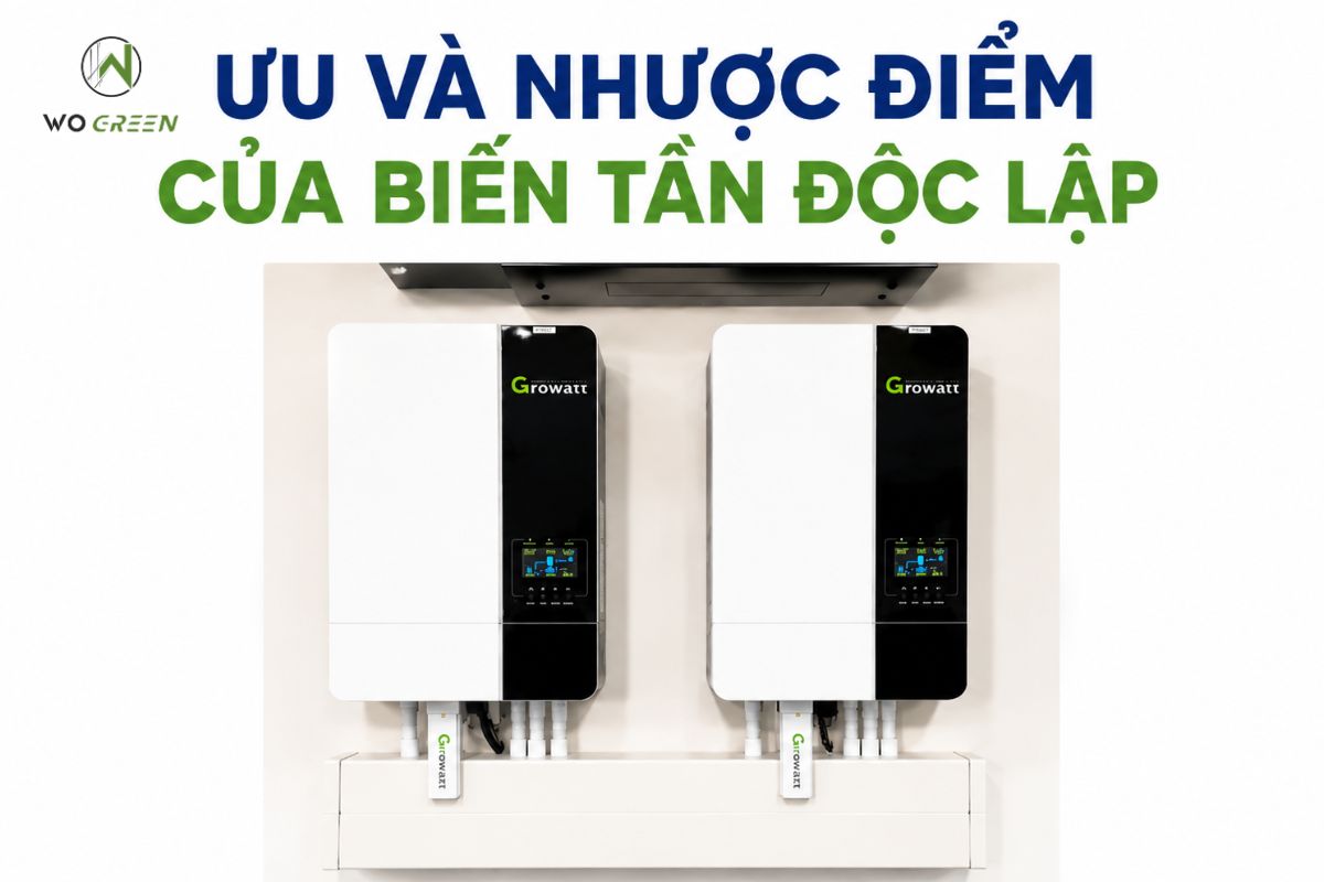 Ưu và nhược điểm của biến tần độc lập (Off-grid Inverter)