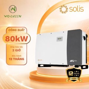 Inverter Solis 80kW I Biến tần Solis-80K-5G 80kW