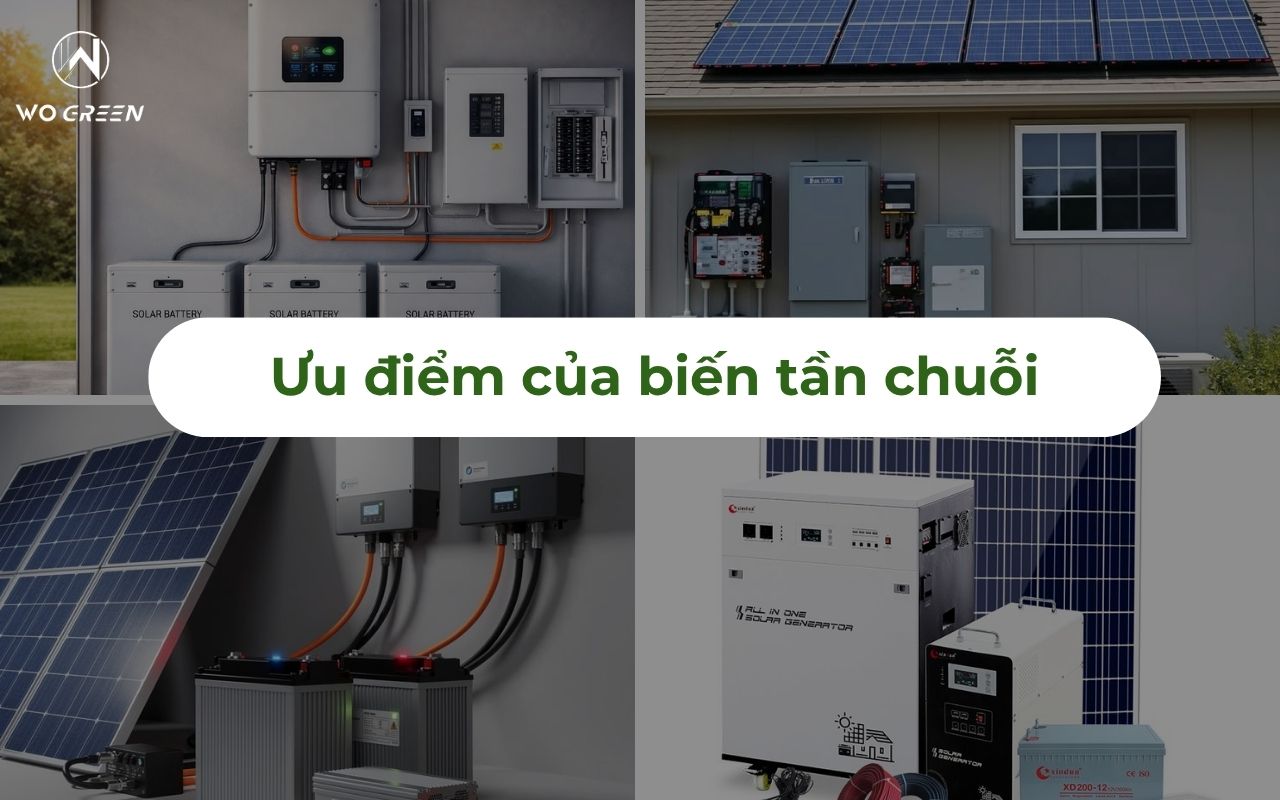 Ưu điểm của biến tần chuỗi