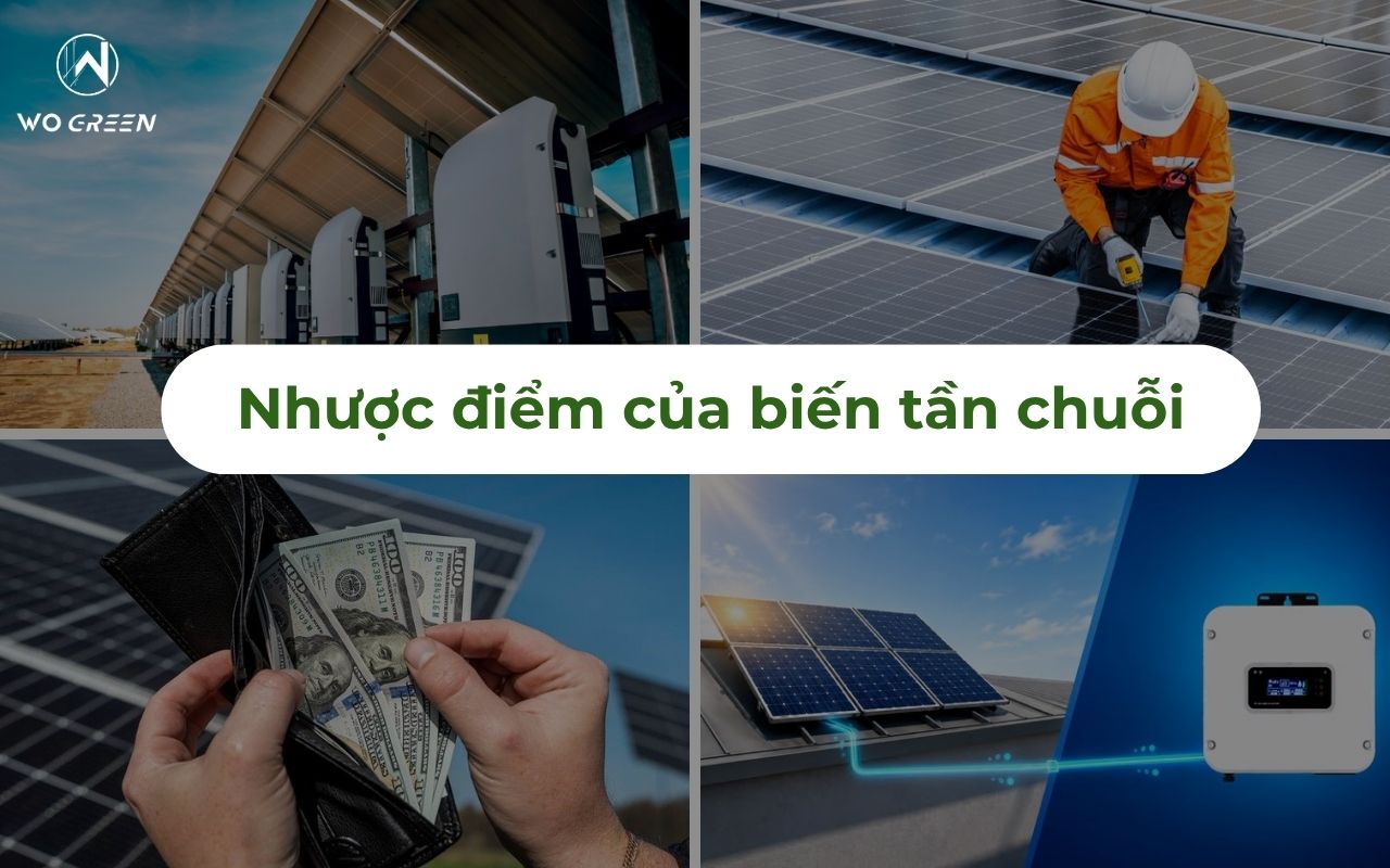 Nhược điểm của biến tần chuỗi