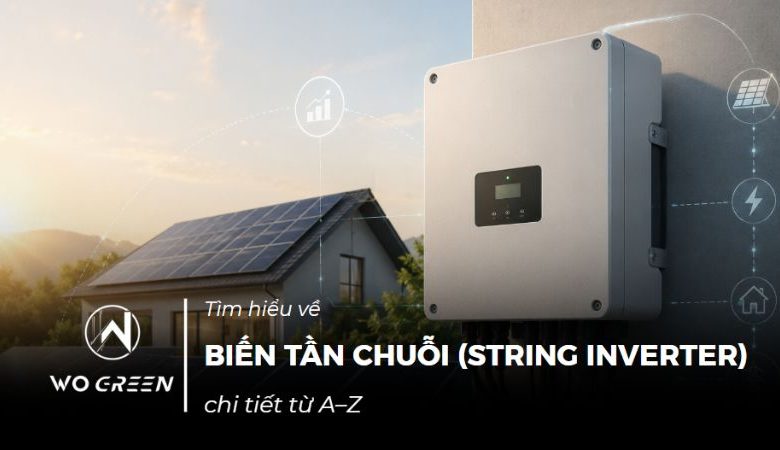 Tìm hiểu về biến tần chuỗi (String Inverter) từ A – Z