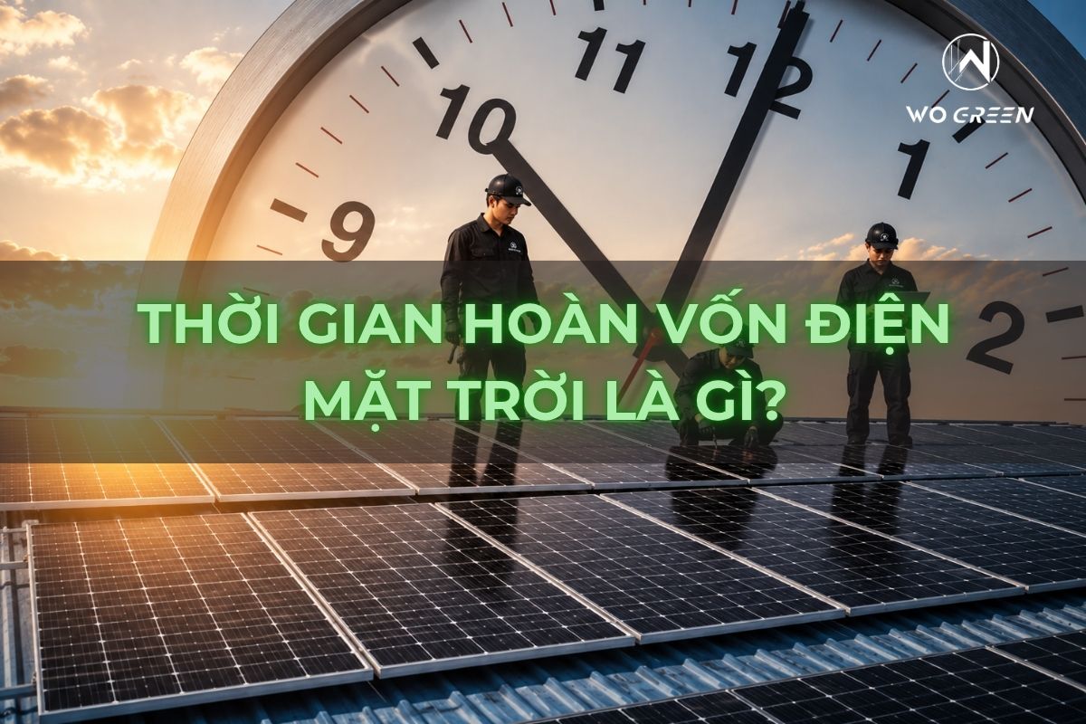 Thời gian hoàn vốn điện mặt trời là gì?