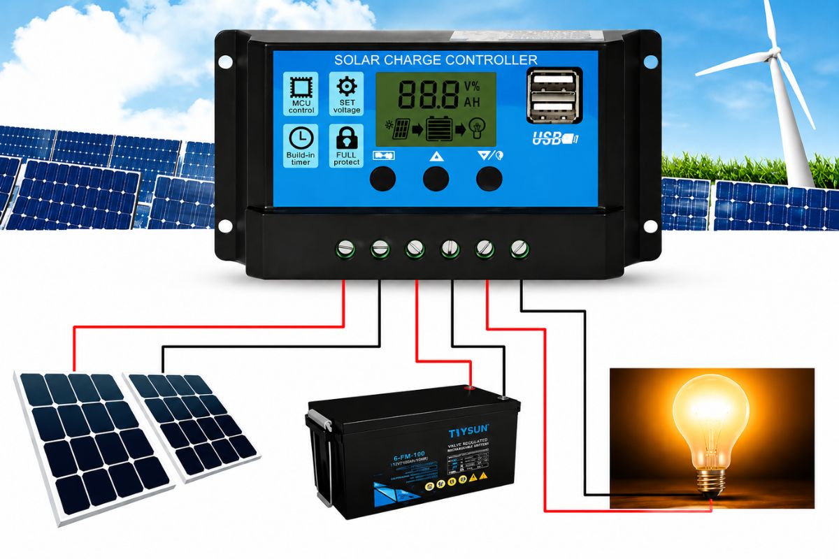 Tuổi thọ bộ điều khiển sạc pin năng lượng mặt trời