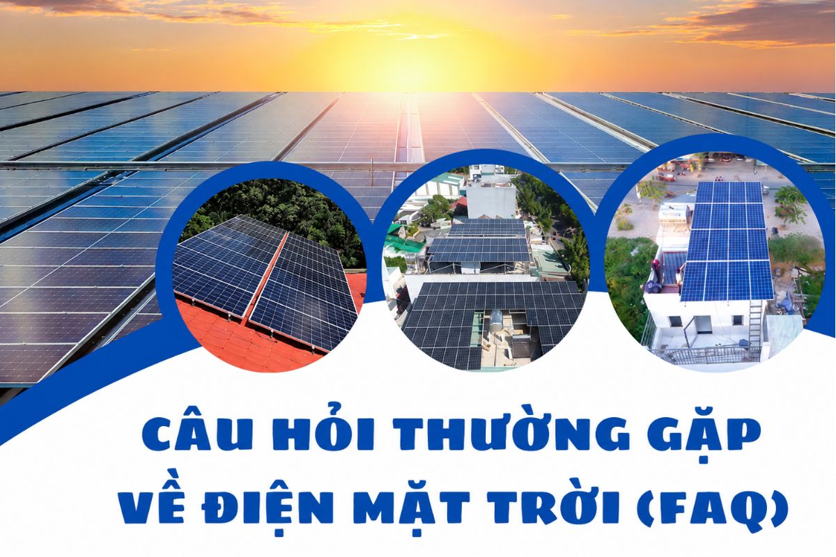 Câu hỏi thường gặp khi lắp điện mặt trời cho quán cafe