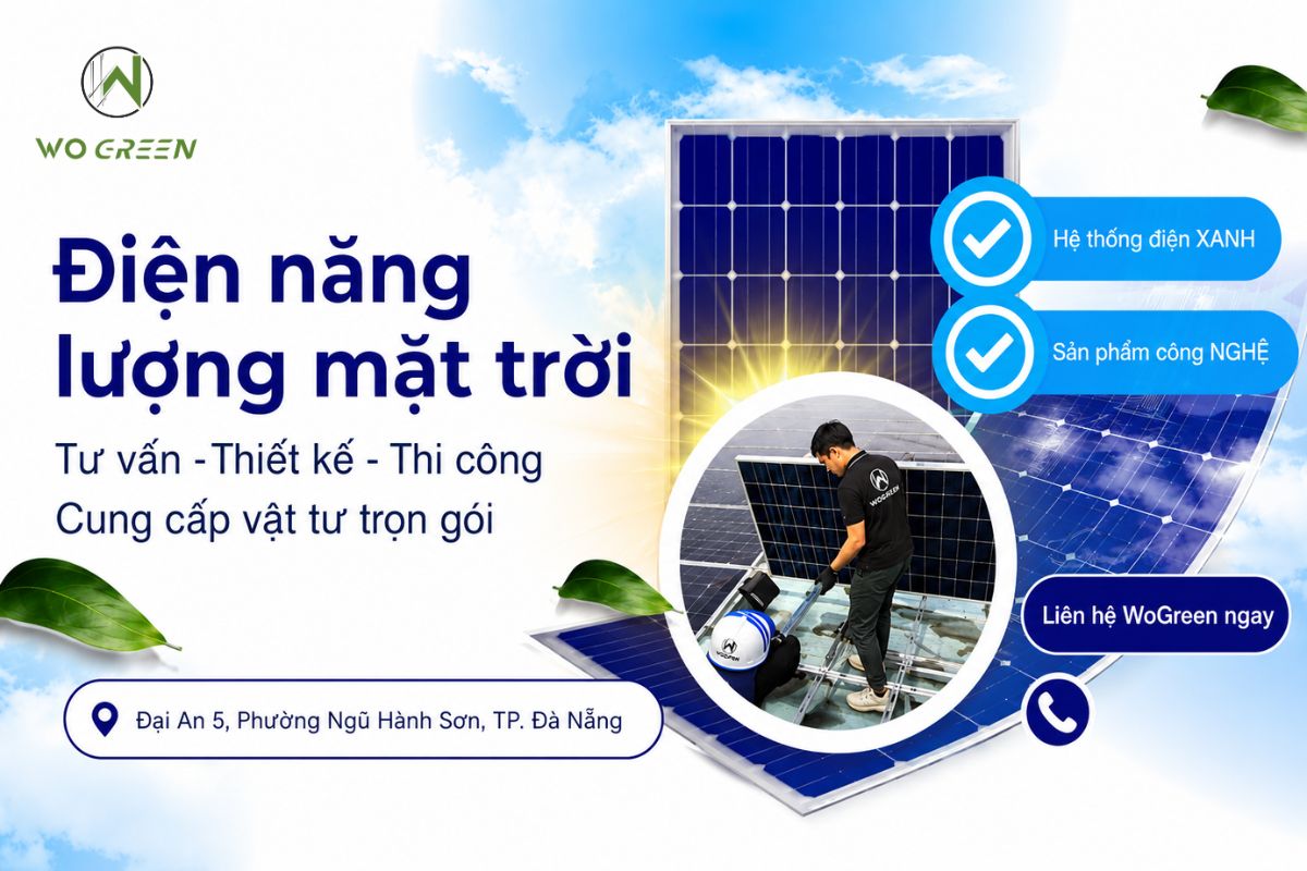 Đơn vị lắp điện mặt trời uy tín, chuyên nghiệp tại Đà Nẵng