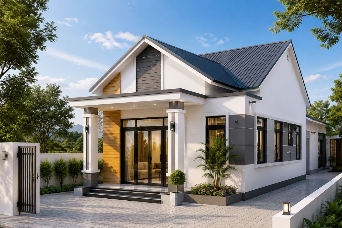 Tìm hiểu về nhà cấp 4 3 phòng ngủ 300 triệu