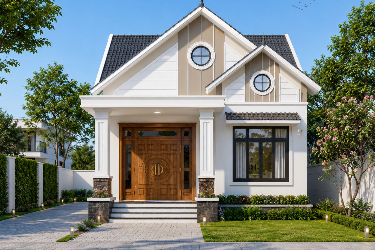 Nhà cấp 4 3 phòng ngủ 300 triệu diện tích khoảng bao nhiêu?