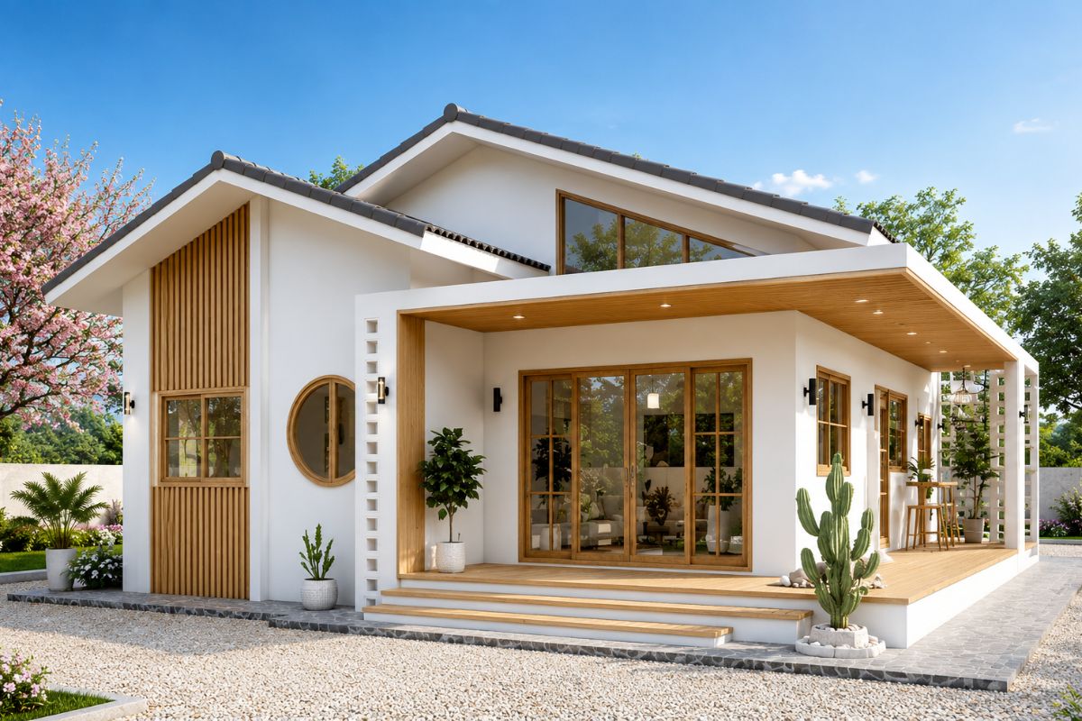Lưu ý khi xây dựng nhà cấp 4 3 phòng ngủ 300 triệu