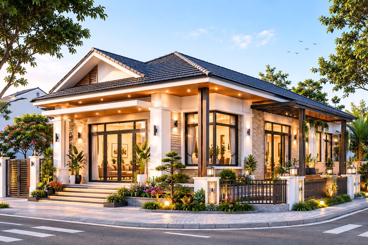 Ưu điểm và nhược điểm của nhà cấp 4 hai mặt tiền