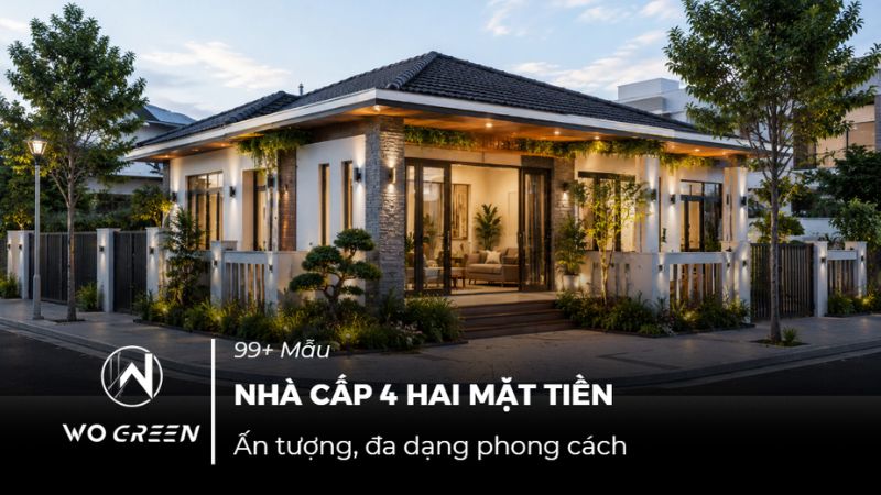 Nhà cấp 4 hai mặt tiền