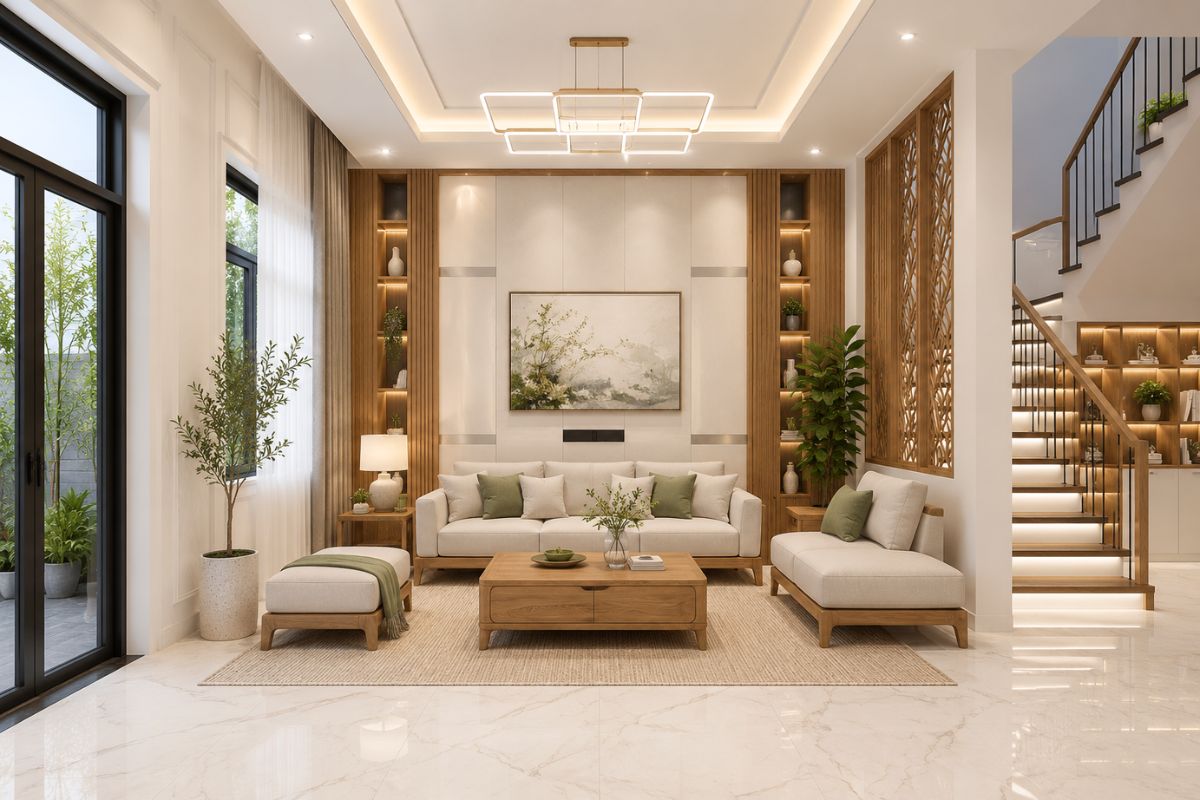 Thiết kế nội thất đồng bộ
