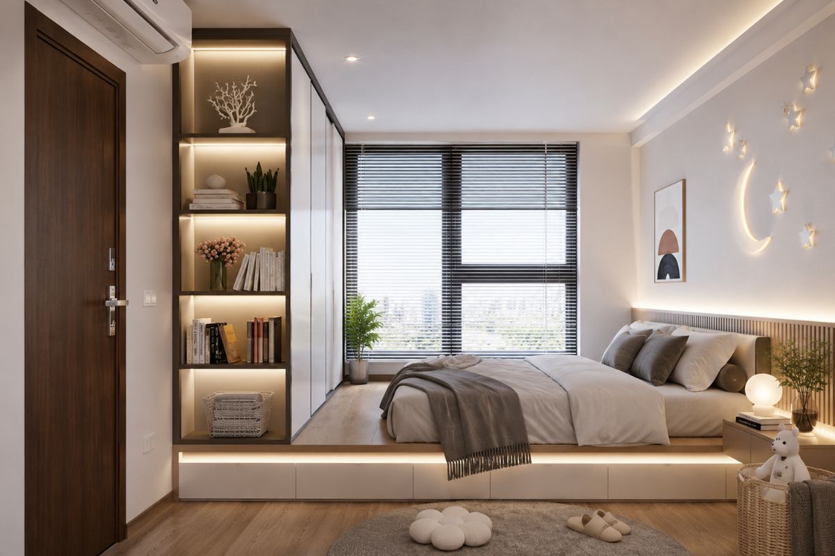 Lựa chọn nội thất kích thước nhỏ gọn