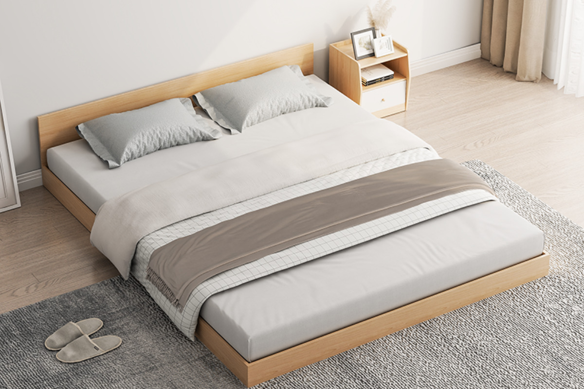 Giường bệt gỗ tự nhiên cao cấp