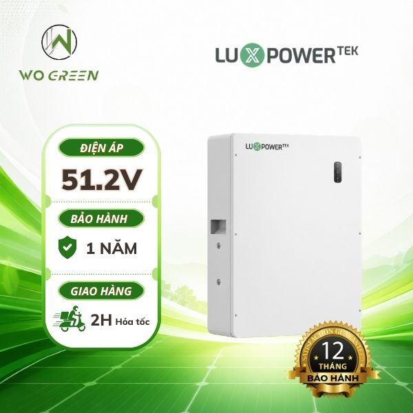 Hệ thống pin lưu trữ áp thấp Luxpower 51.2V 100Ah PSHIELD