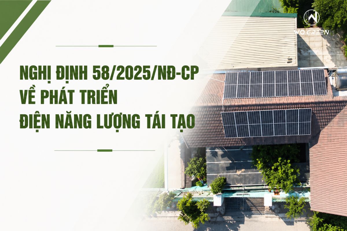 Nghị định 58/2025/NĐ-CP về phát triển điện năng lượng tái tạo