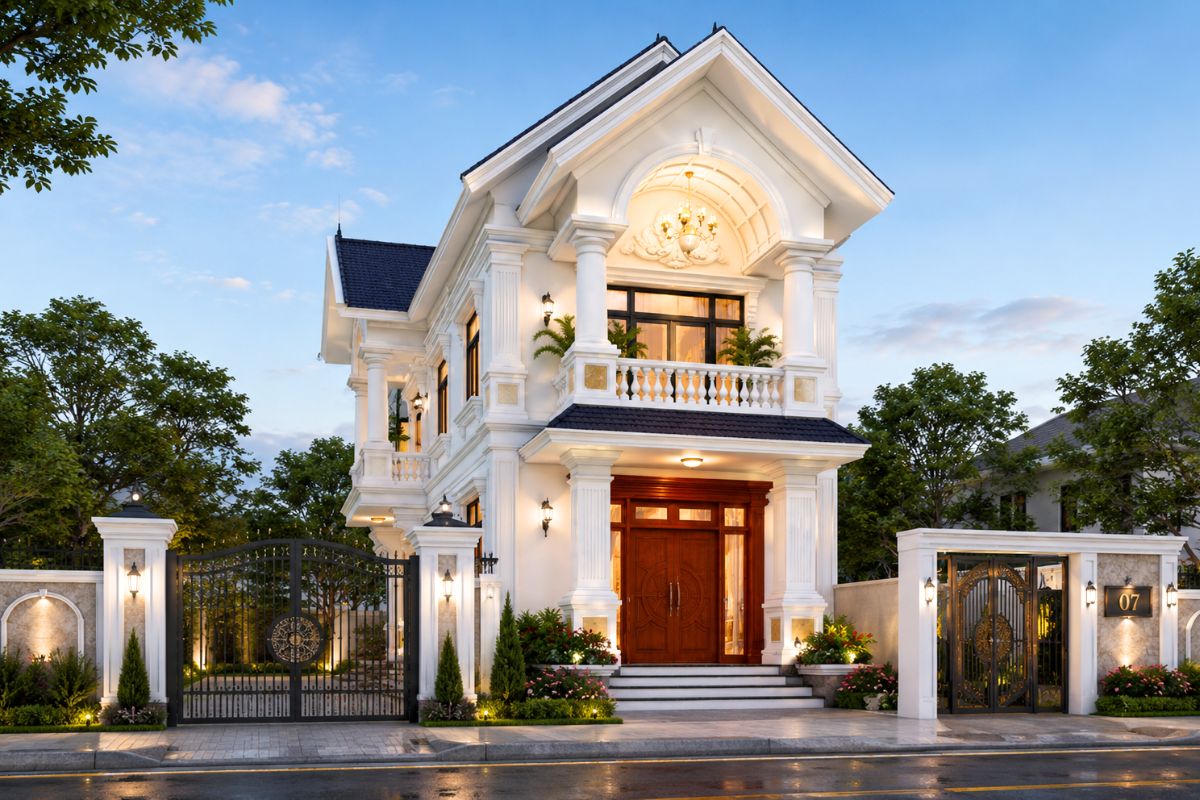 Ngân sách thiết kế nhà phố 7x20m là khoảng bao nhiêu?