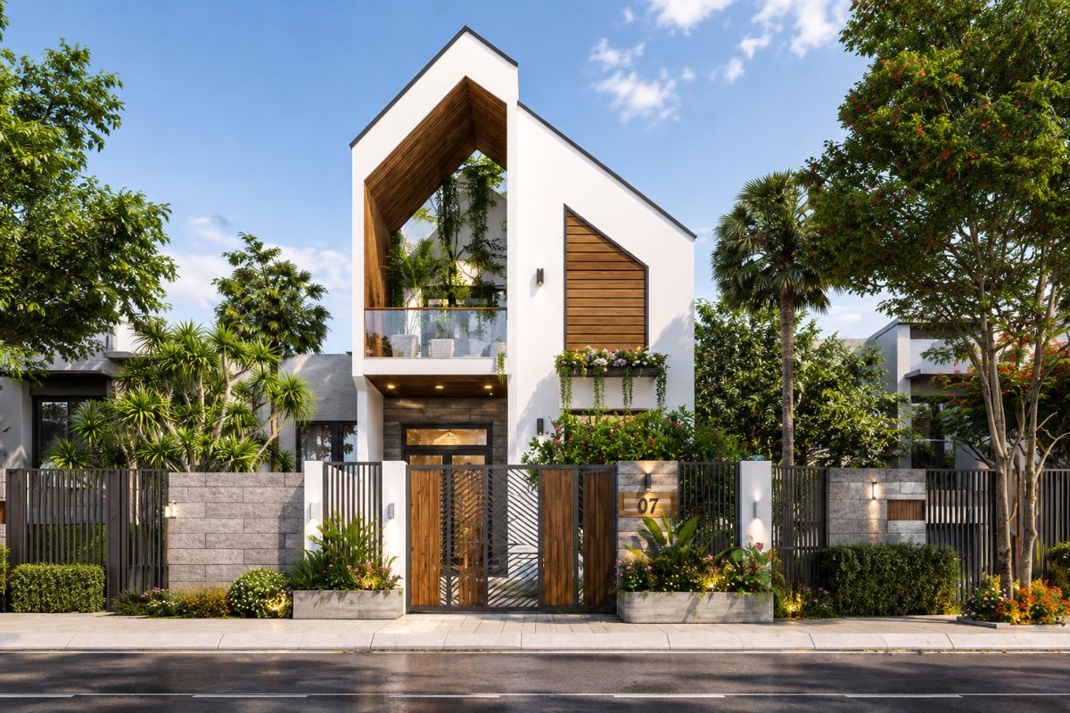 Bản vẽ nhà phố 7x20m 
