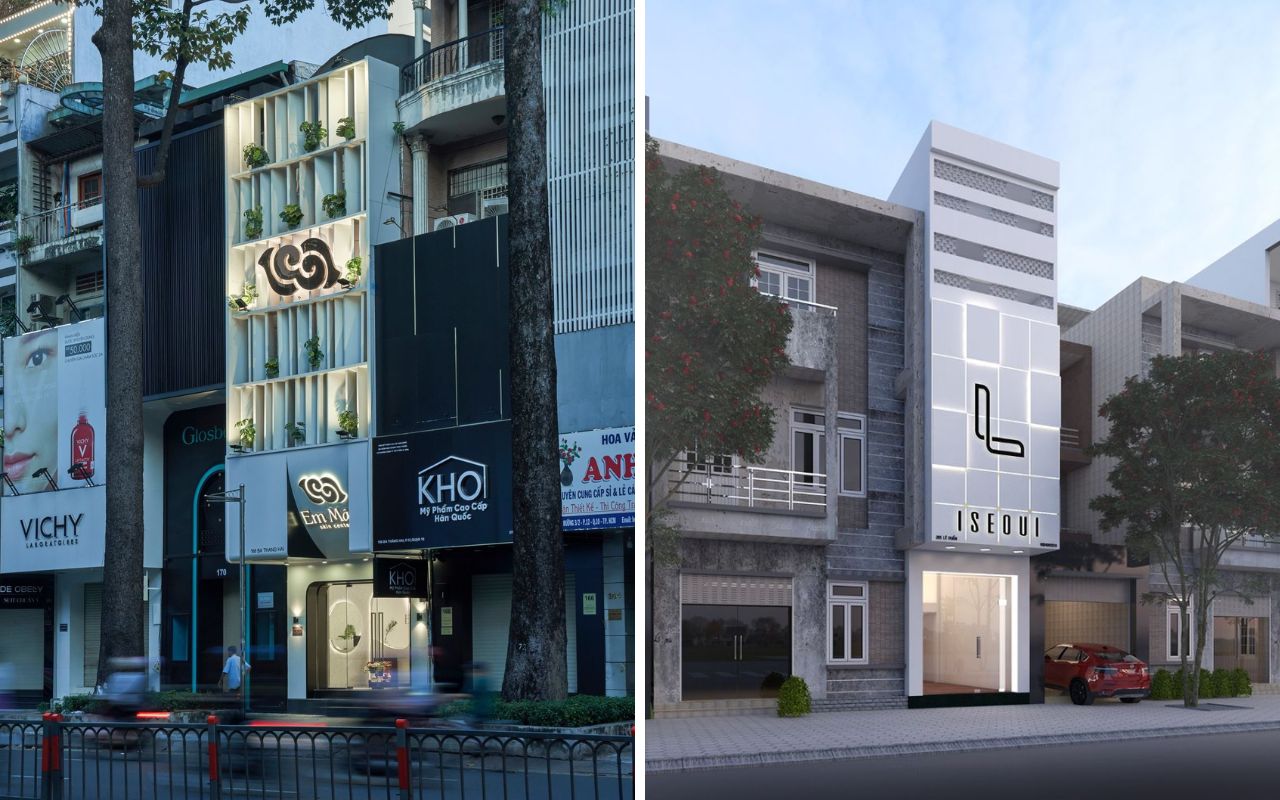 Mẫu nhà phố kết hợp showroom