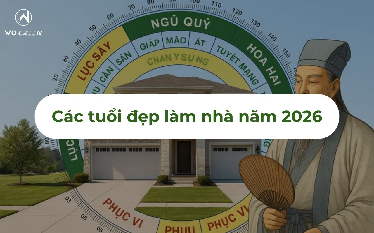 Các tuổi đẹp làm nhà năm 2026