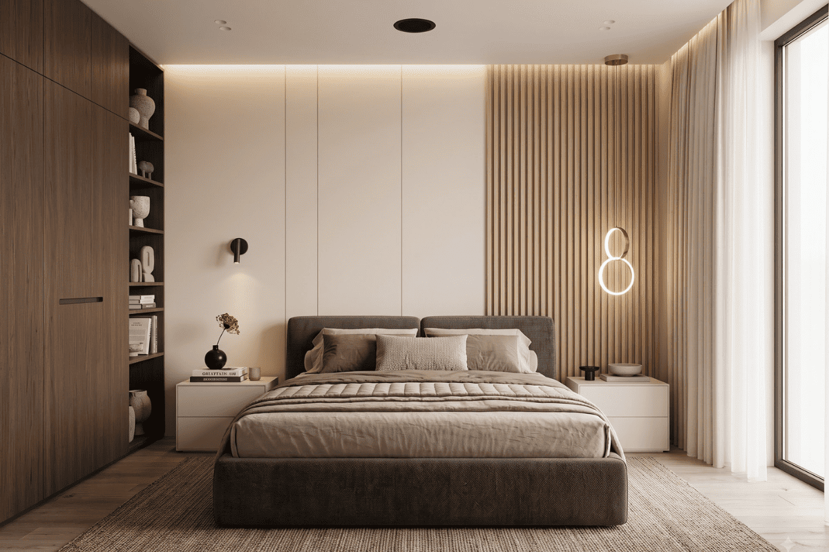 Mẫu phòng ngủ 30m2 cho vợ chồng