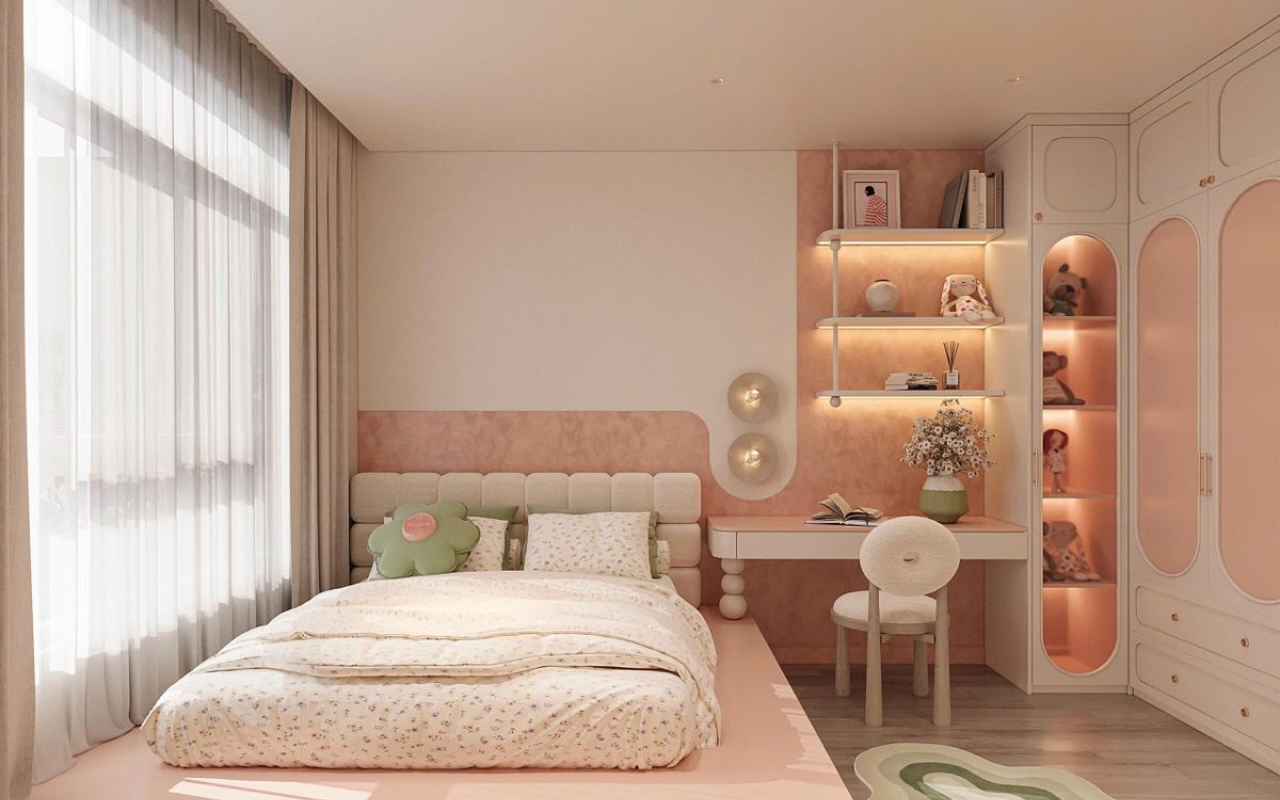Mẫu phòng ngủ đẹp cho bé - Nguồn: Sưu tầm