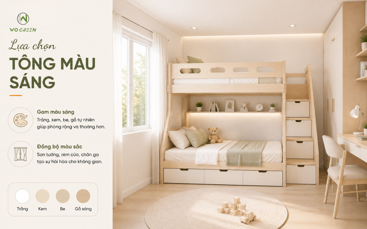 Hạn chế nội thất không cần thiết