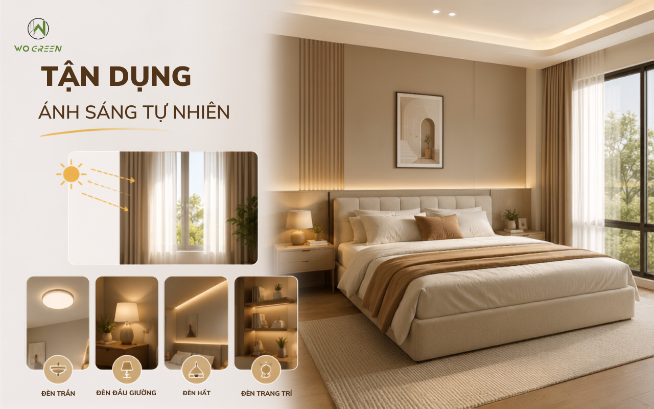 Tận dụng ánh sáng tự nhiên