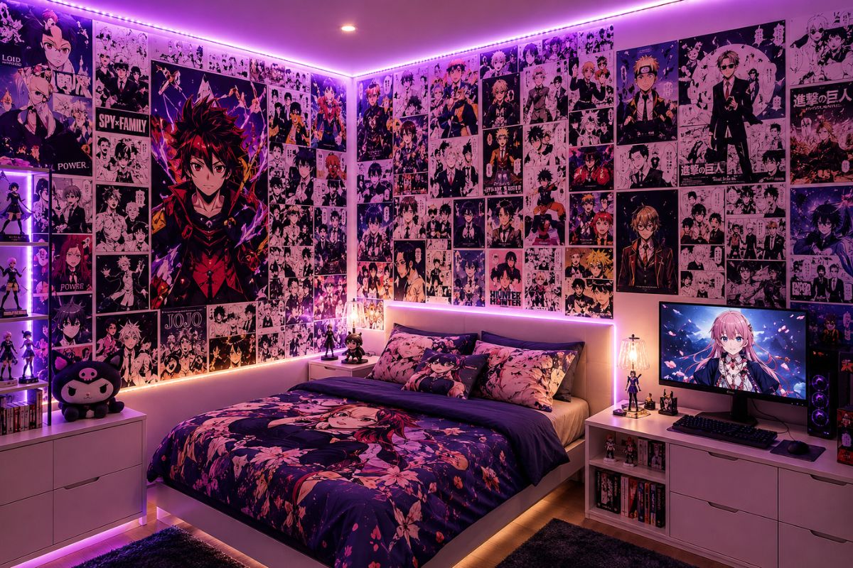 Bao phủ bức tường bởi Anime