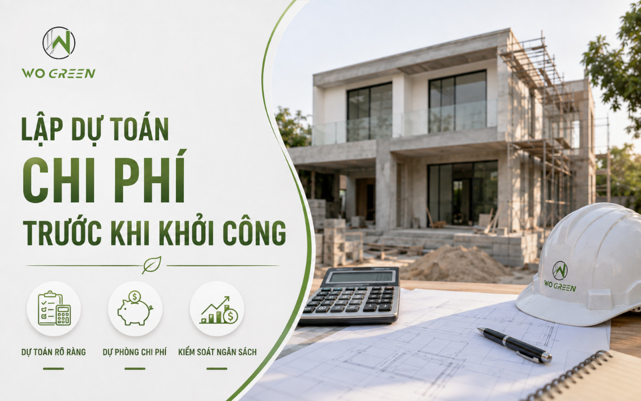 Lập dự toán chi phí trước khi khởi công