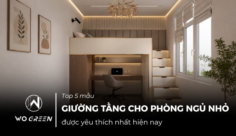 20+ Mẫu giường tầng cho phòng ngủ nhỏ đẹp, tối ưu diện tích