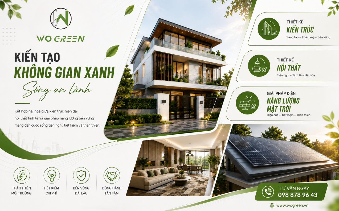 WoGreen – Đồng hành cùng bạn kiến tạo không gian phòng ngủ tối ưu
