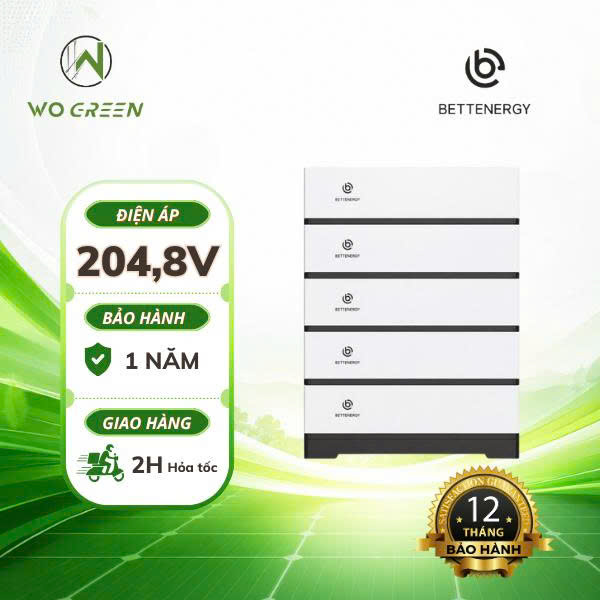 Pin lưu trữ BETTENERGY 20kWh áp cao