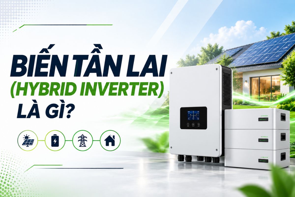 Biến tần lai (Hybrid Inverter) là gì?