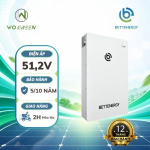 Pin Lithium 10kWh | Pin lưu trữ BETTENERGY 51.2V-200Ah